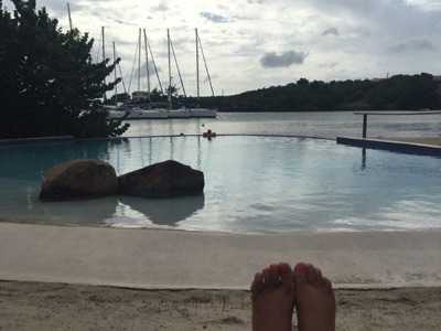 Christmas Eve at True Blue Bay Resort, St. Georges, Grenada
Christmas Eve at True Blue Bay Resort, St. Georges, Grenada
